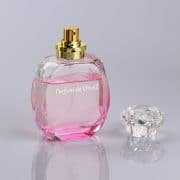 Pink-Color-Unique-Perfume-Empty-Glass-Bottle